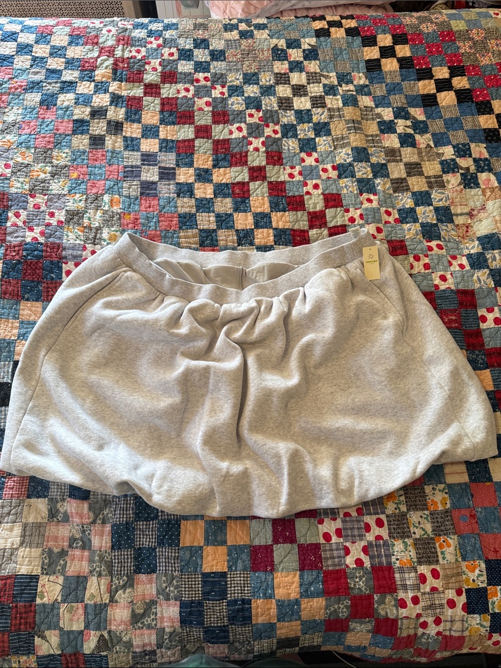 Aerie Offline Women's XXL Bubble Skirt Grey